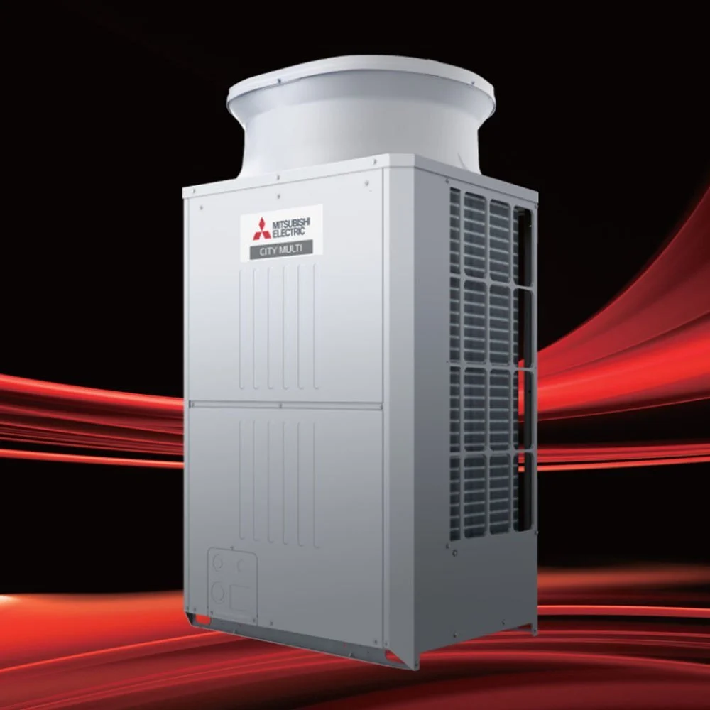 A VRF on a red and black background